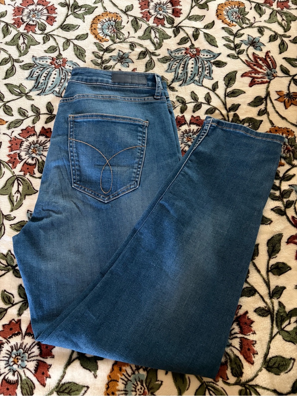 Calvin Klein high rise ankle-skinny  jeans